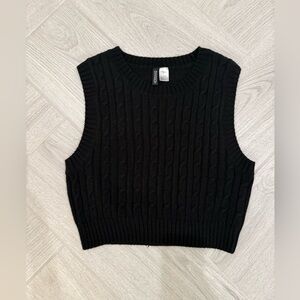 Divided Sweater Vest